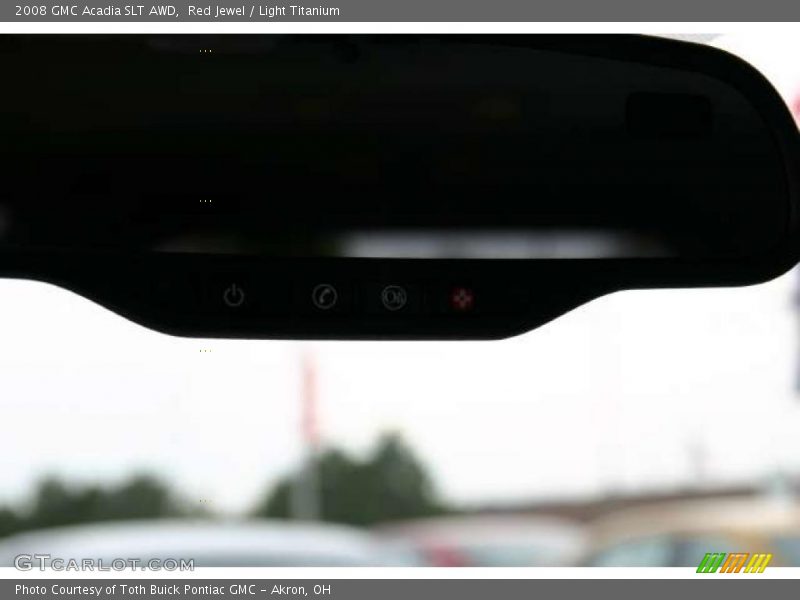 Red Jewel / Light Titanium 2008 GMC Acadia SLT AWD