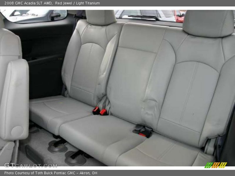 Red Jewel / Light Titanium 2008 GMC Acadia SLT AWD