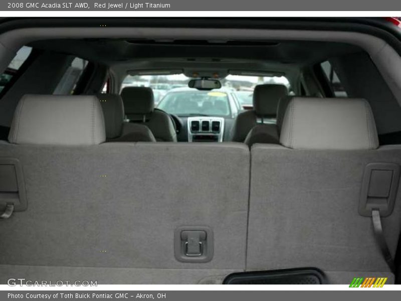 Red Jewel / Light Titanium 2008 GMC Acadia SLT AWD
