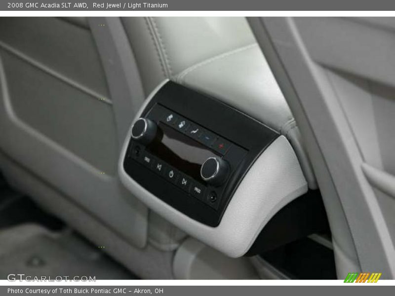 Red Jewel / Light Titanium 2008 GMC Acadia SLT AWD