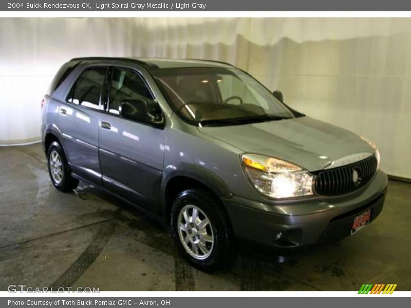 Light Spiral Gray Metallic / Light Gray 2004 Buick Rendezvous CX