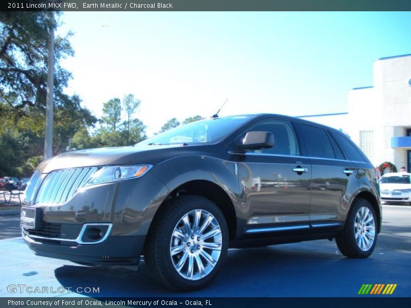 Earth Metallic / Charcoal Black 2011 Lincoln MKX FWD