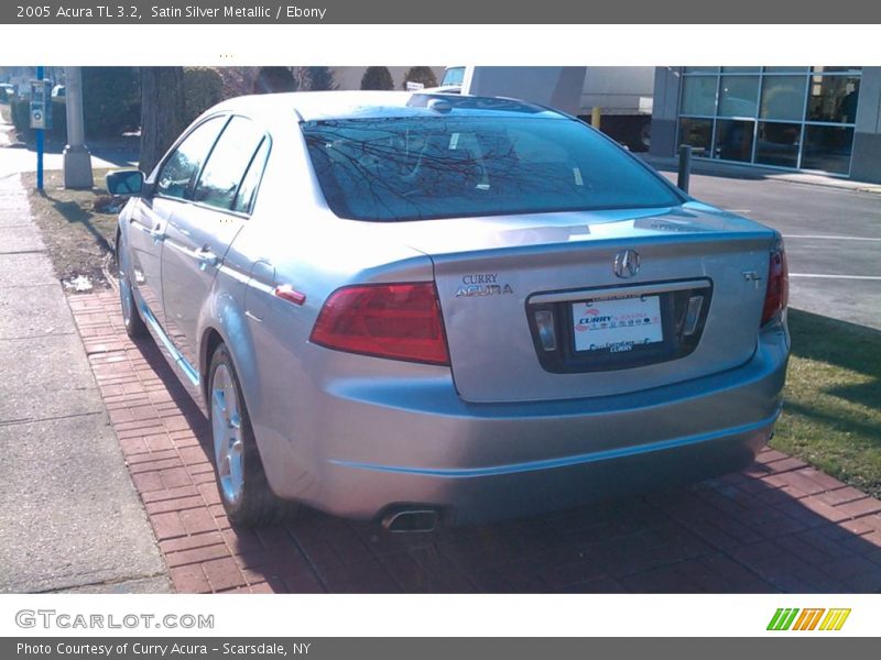 Satin Silver Metallic / Ebony 2005 Acura TL 3.2