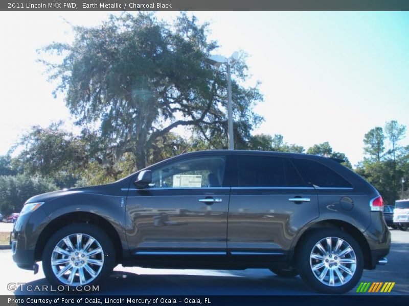 Earth Metallic / Charcoal Black 2011 Lincoln MKX FWD