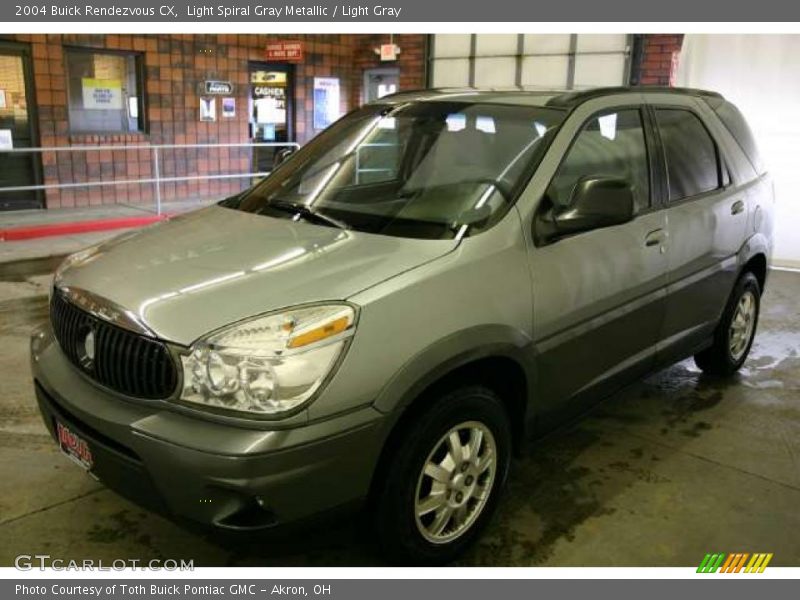 Light Spiral Gray Metallic / Light Gray 2004 Buick Rendezvous CX