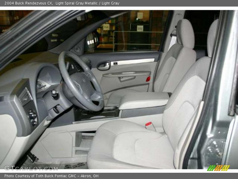 Light Spiral Gray Metallic / Light Gray 2004 Buick Rendezvous CX
