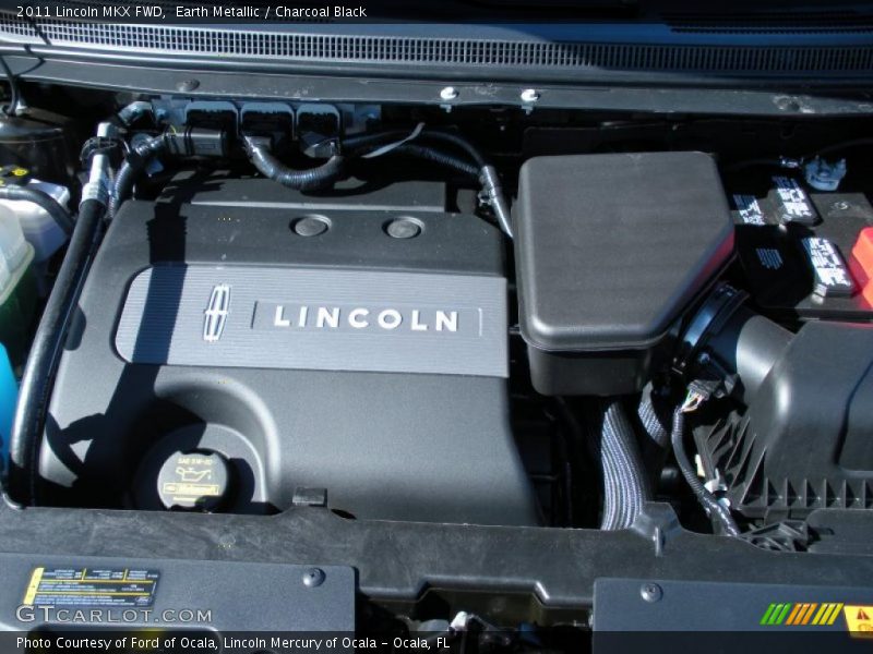Earth Metallic / Charcoal Black 2011 Lincoln MKX FWD