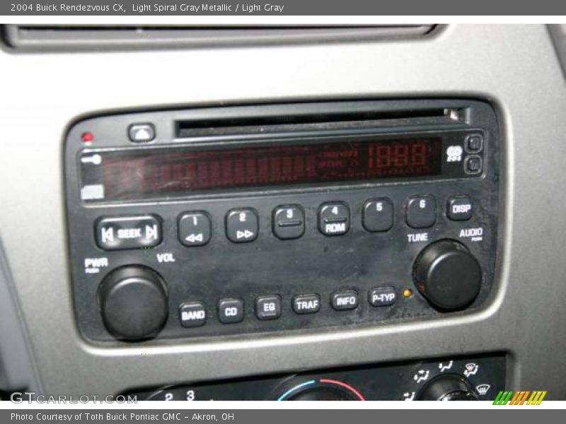 Light Spiral Gray Metallic / Light Gray 2004 Buick Rendezvous CX