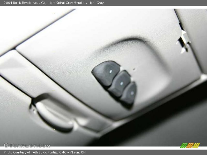 Light Spiral Gray Metallic / Light Gray 2004 Buick Rendezvous CX