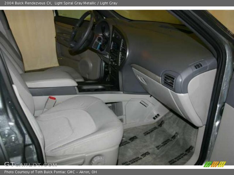 Light Spiral Gray Metallic / Light Gray 2004 Buick Rendezvous CX