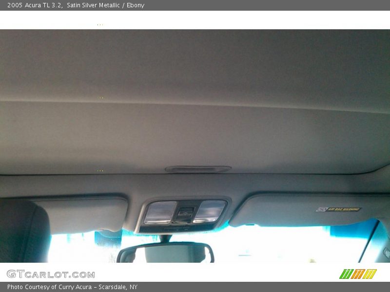 Satin Silver Metallic / Ebony 2005 Acura TL 3.2