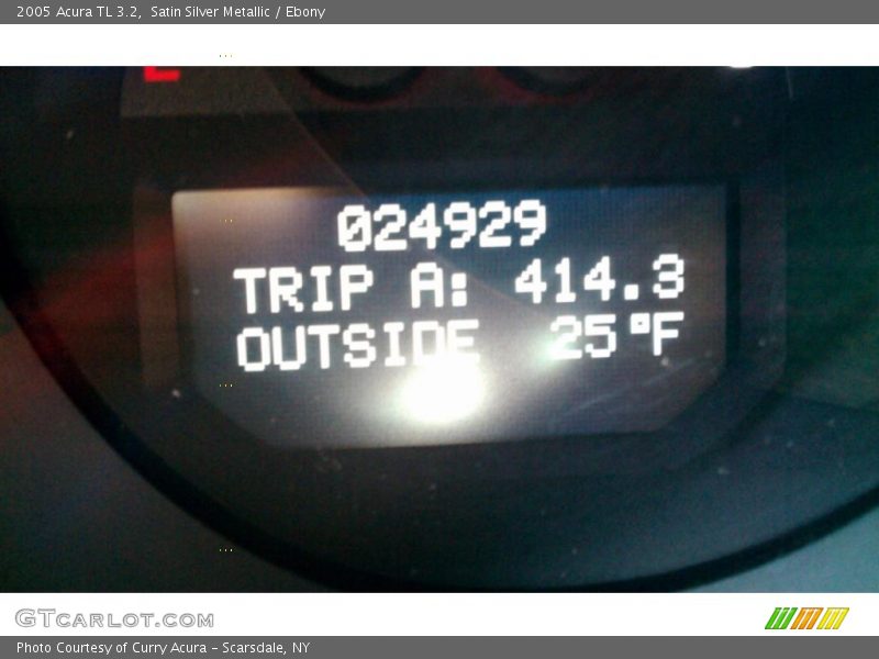 Satin Silver Metallic / Ebony 2005 Acura TL 3.2