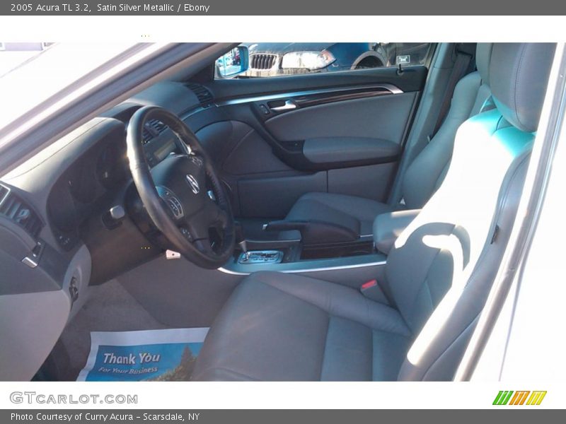 Satin Silver Metallic / Ebony 2005 Acura TL 3.2