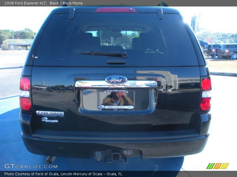 Black / Black/Stone 2008 Ford Explorer XLT
