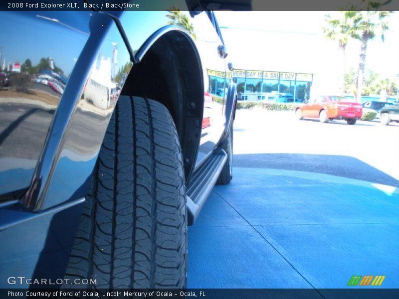 Black / Black/Stone 2008 Ford Explorer XLT