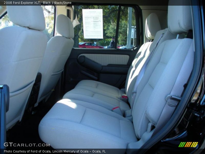 Black / Black/Stone 2008 Ford Explorer XLT