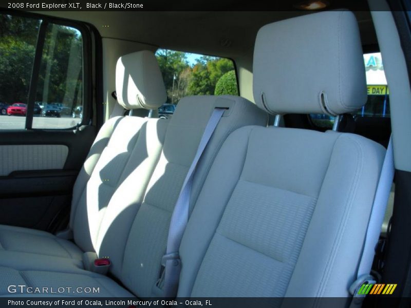 Black / Black/Stone 2008 Ford Explorer XLT