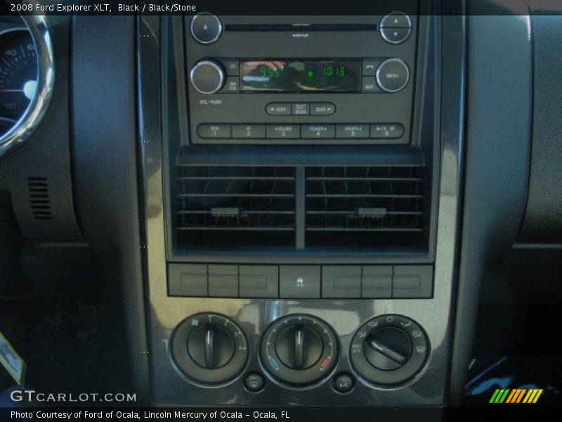 Black / Black/Stone 2008 Ford Explorer XLT