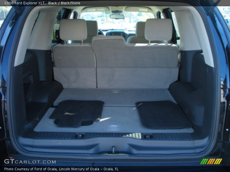 Black / Black/Stone 2008 Ford Explorer XLT