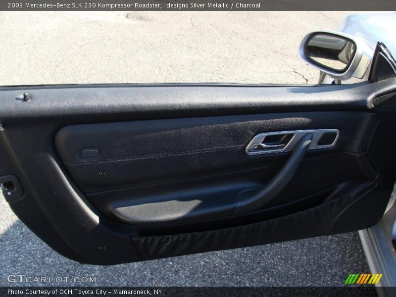 designo Silver Metallic / Charcoal 2003 Mercedes-Benz SLK 230 Kompressor Roadster
