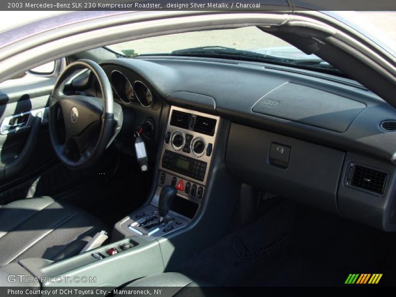 designo Silver Metallic / Charcoal 2003 Mercedes-Benz SLK 230 Kompressor Roadster