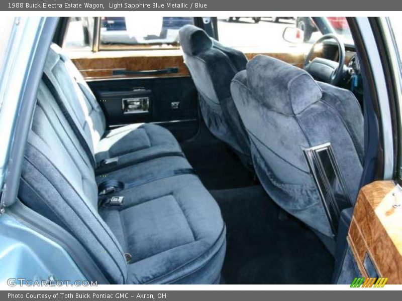  1988 Electra Estate Wagon Blue Interior