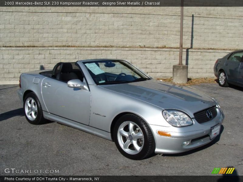 Front 3/4 View of 2003 SLK 230 Kompressor Roadster