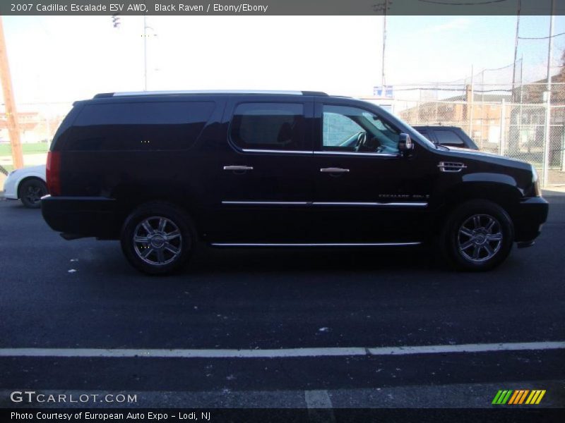 Black Raven / Ebony/Ebony 2007 Cadillac Escalade ESV AWD