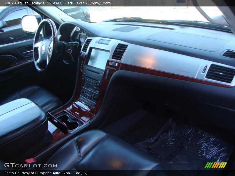Black Raven / Ebony/Ebony 2007 Cadillac Escalade ESV AWD