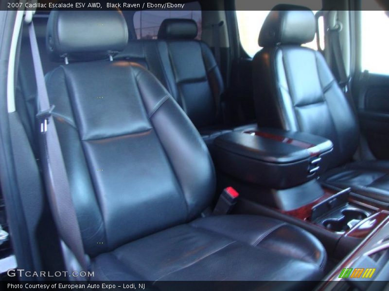 Black Raven / Ebony/Ebony 2007 Cadillac Escalade ESV AWD