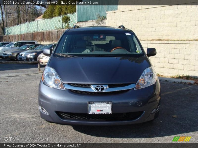 Slate Gray Metallic / Stone 2007 Toyota Sienna XLE Limited AWD