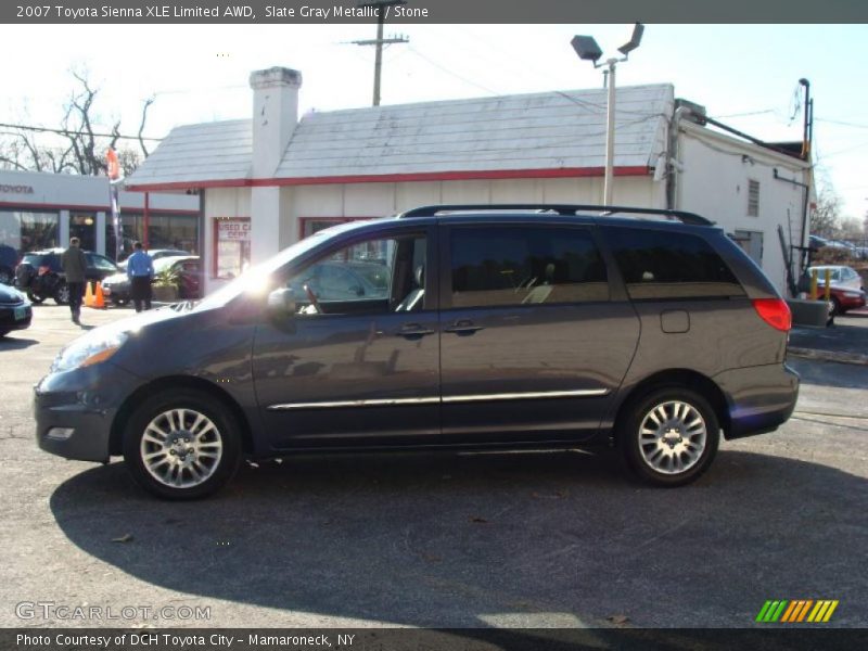 Slate Gray Metallic / Stone 2007 Toyota Sienna XLE Limited AWD