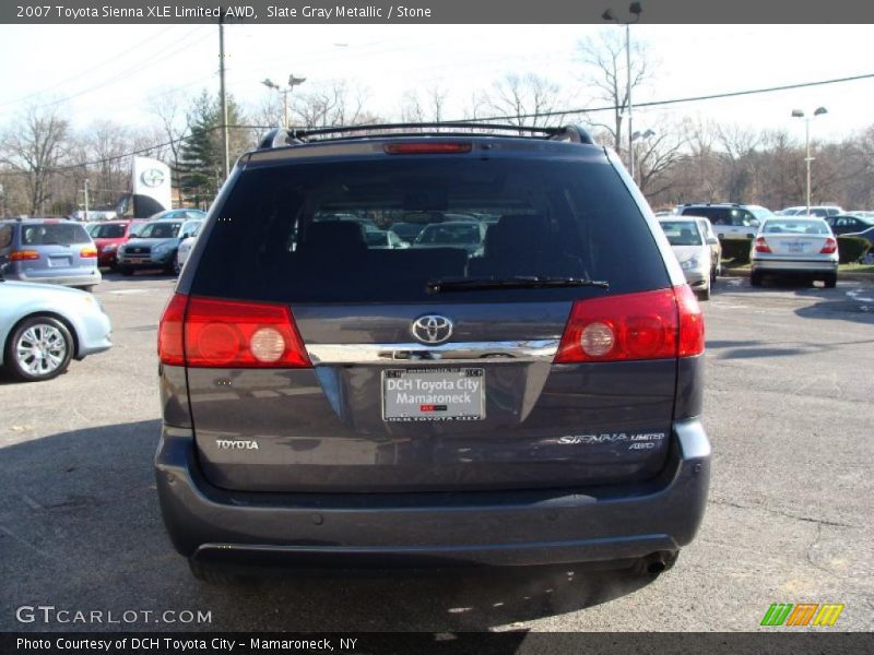 Slate Gray Metallic / Stone 2007 Toyota Sienna XLE Limited AWD