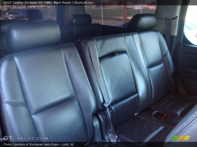 Black Raven / Ebony/Ebony 2007 Cadillac Escalade ESV AWD