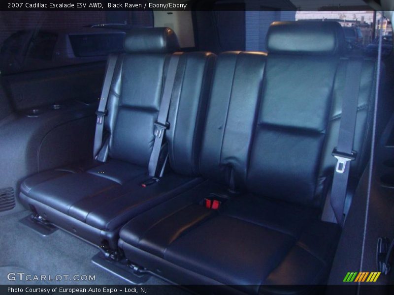 Black Raven / Ebony/Ebony 2007 Cadillac Escalade ESV AWD