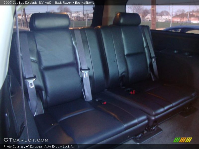 Black Raven / Ebony/Ebony 2007 Cadillac Escalade ESV AWD