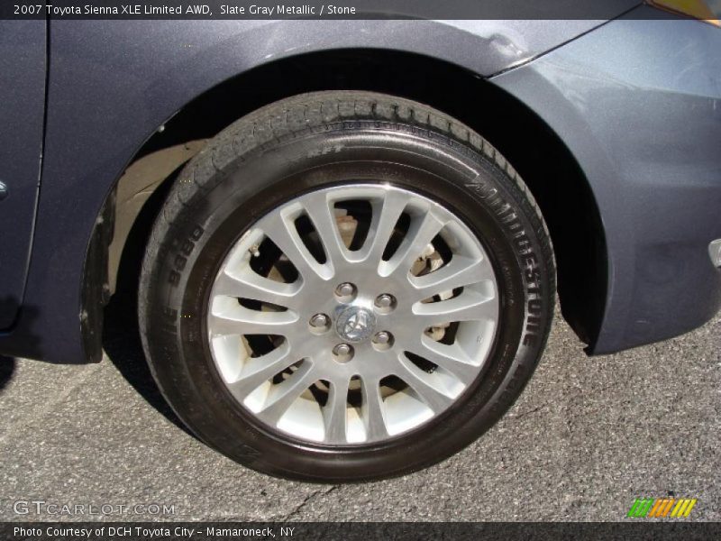 Slate Gray Metallic / Stone 2007 Toyota Sienna XLE Limited AWD