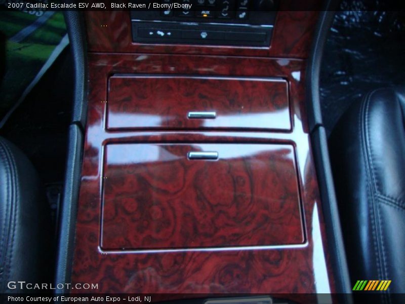 Black Raven / Ebony/Ebony 2007 Cadillac Escalade ESV AWD