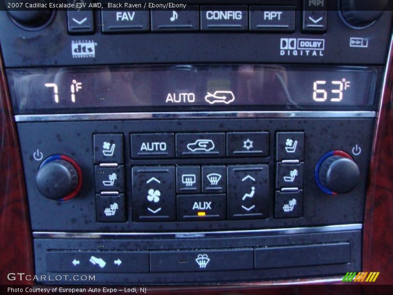 Black Raven / Ebony/Ebony 2007 Cadillac Escalade ESV AWD