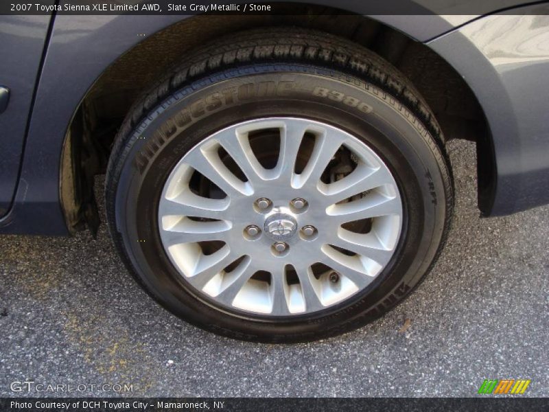 Slate Gray Metallic / Stone 2007 Toyota Sienna XLE Limited AWD