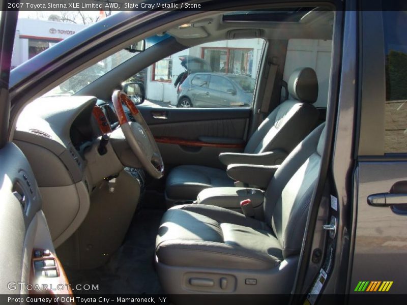 Slate Gray Metallic / Stone 2007 Toyota Sienna XLE Limited AWD