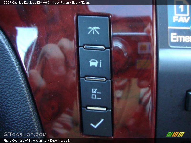 Black Raven / Ebony/Ebony 2007 Cadillac Escalade ESV AWD