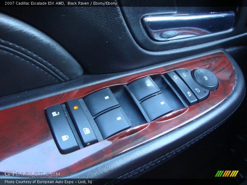 Black Raven / Ebony/Ebony 2007 Cadillac Escalade ESV AWD