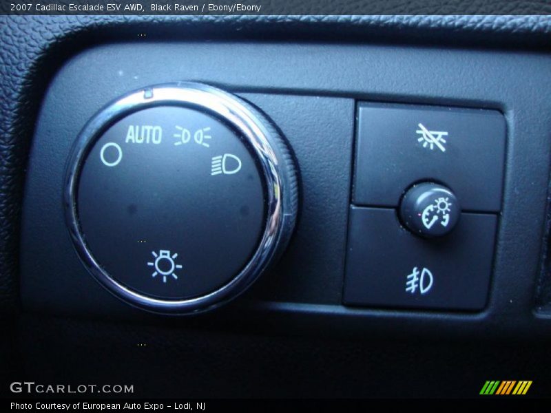Black Raven / Ebony/Ebony 2007 Cadillac Escalade ESV AWD