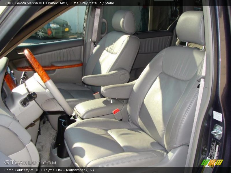 Slate Gray Metallic / Stone 2007 Toyota Sienna XLE Limited AWD