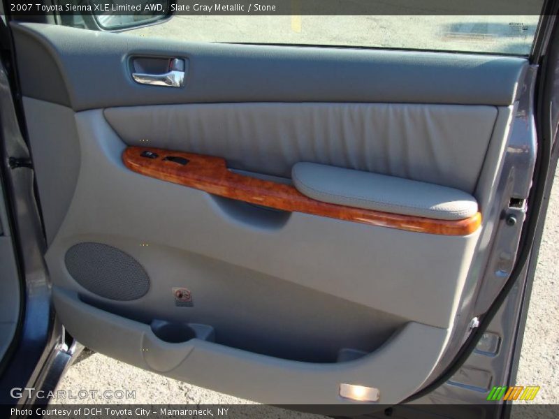 Slate Gray Metallic / Stone 2007 Toyota Sienna XLE Limited AWD