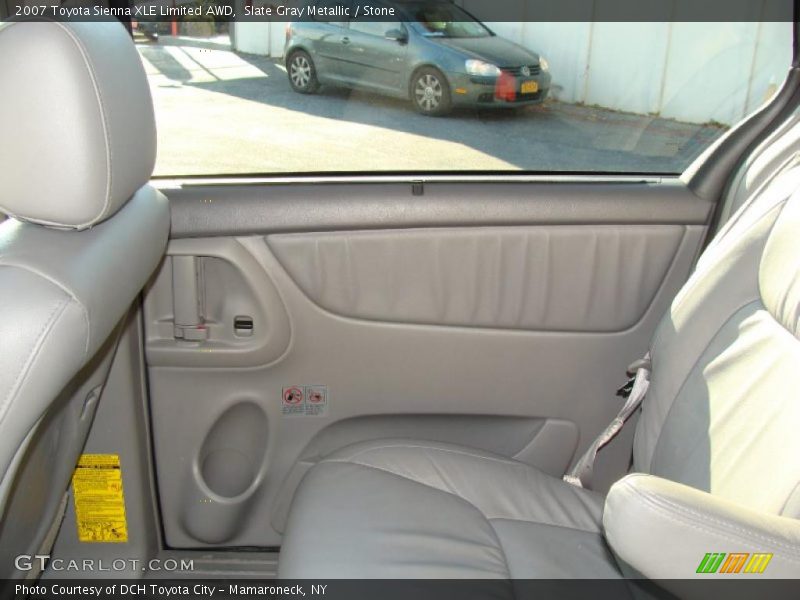 Slate Gray Metallic / Stone 2007 Toyota Sienna XLE Limited AWD