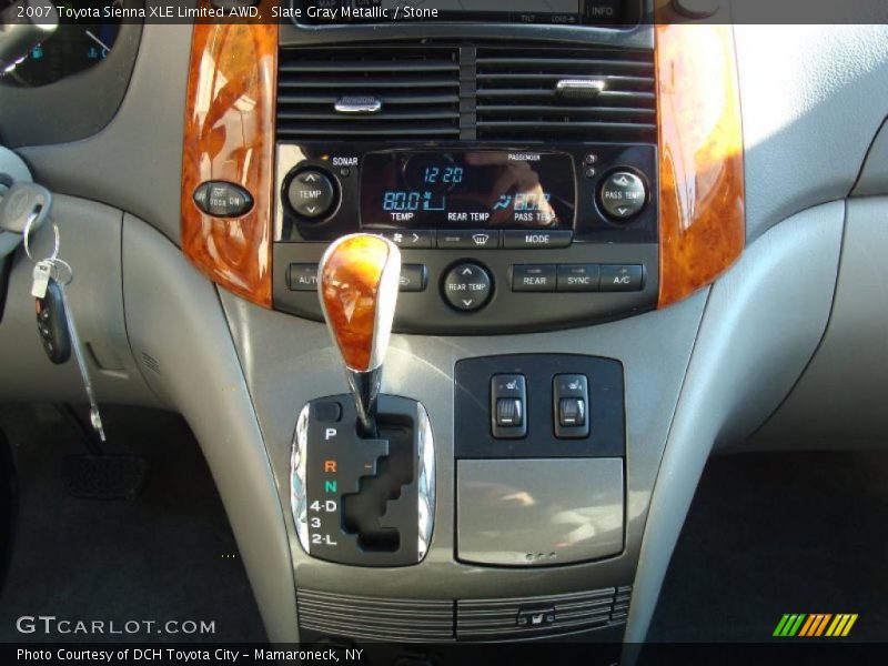 Slate Gray Metallic / Stone 2007 Toyota Sienna XLE Limited AWD