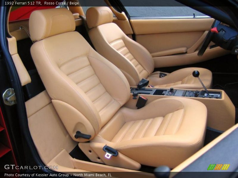  1992 512 TR  Beige Interior