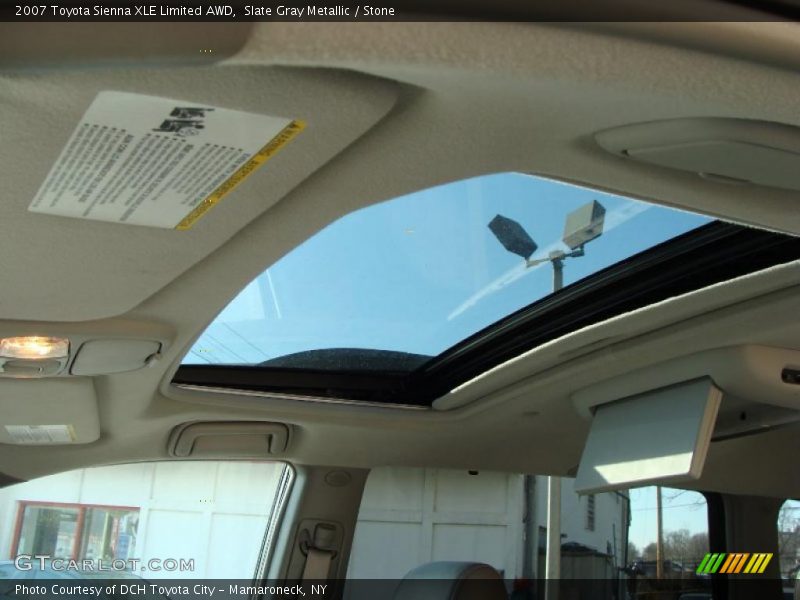 Slate Gray Metallic / Stone 2007 Toyota Sienna XLE Limited AWD